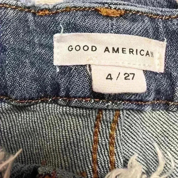 Good AMERICAN GOOD STRAIGHT SPLIT POCKETS SIZE 4/27 - Picture 9 of 10